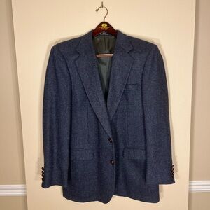 Stanley Blacker Men’s Wool Tweed Herringbone Blazer